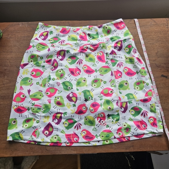 Kandy Golf skirt XS with bird print - Picture 13 of 13
